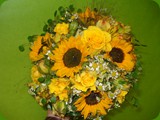Brautstrauss Sonnenblumen